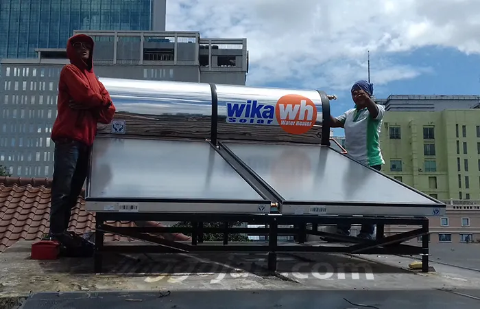 Wika Solar Water Heaters Bp. Doni - Kebayoran Baru pasang doni